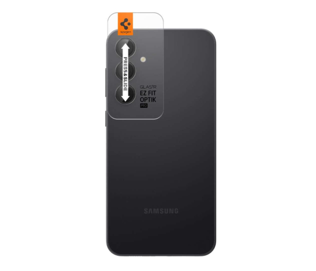 Spigen Optik.TR 'Ez Fit' 2-pack do Samsung Galaxy S23 FE black - 1207474 - zdjęcie 2